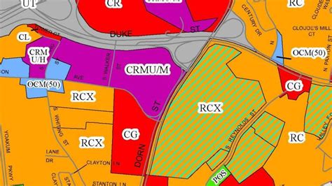 2020 City of Alexandria Zoning Map.